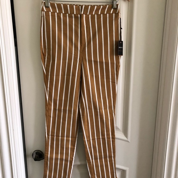 Stripped Stretchy Pants - Picture 1 of 2